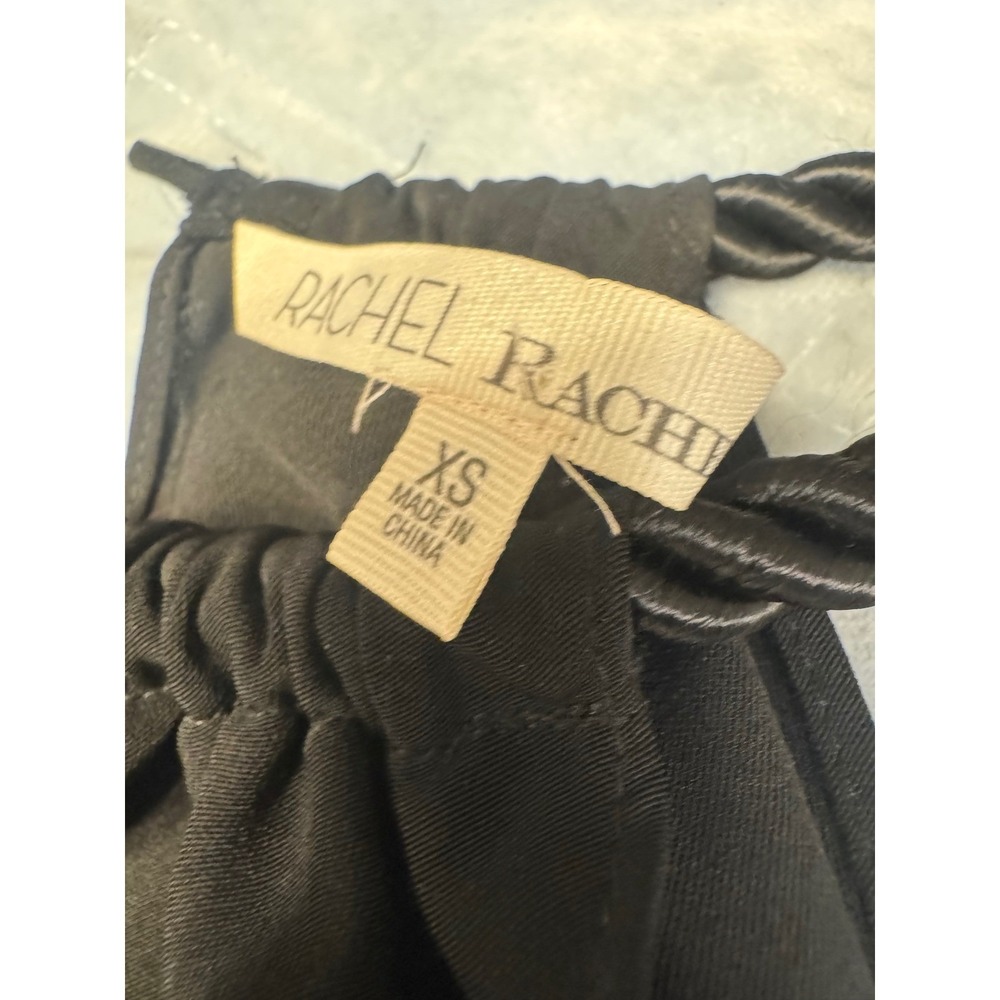 Rachel‎ Rachel Roy Black Maxi Dress Rope Strap Halter Neck XS NWT - Picture 5 of 7